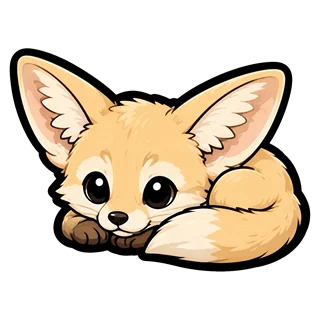 Fennekkikettu pentuna